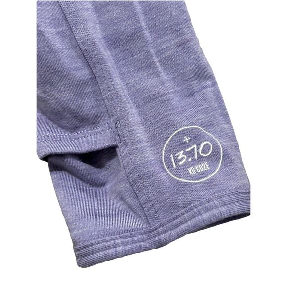 Allbirds Small Natural Run Tencel Merino Wool 1/4 Zip & Pants Set Purple Hush - Picture 2 of 12